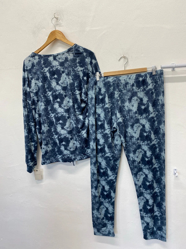 Fabulous Lucky Brand Pyjamas UkXL slight stretch tie dye Im001