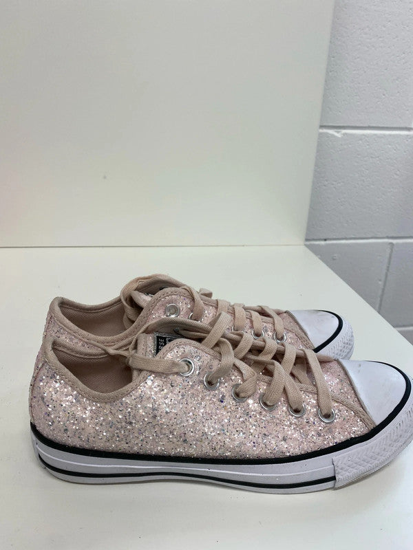 Fabulous Converse pink glitter pumps New Uk5 MS002