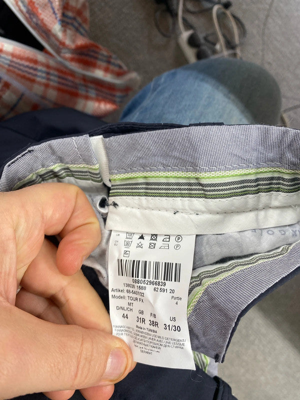 Classic Brax golf Tour FX navy trousers 31R CN001