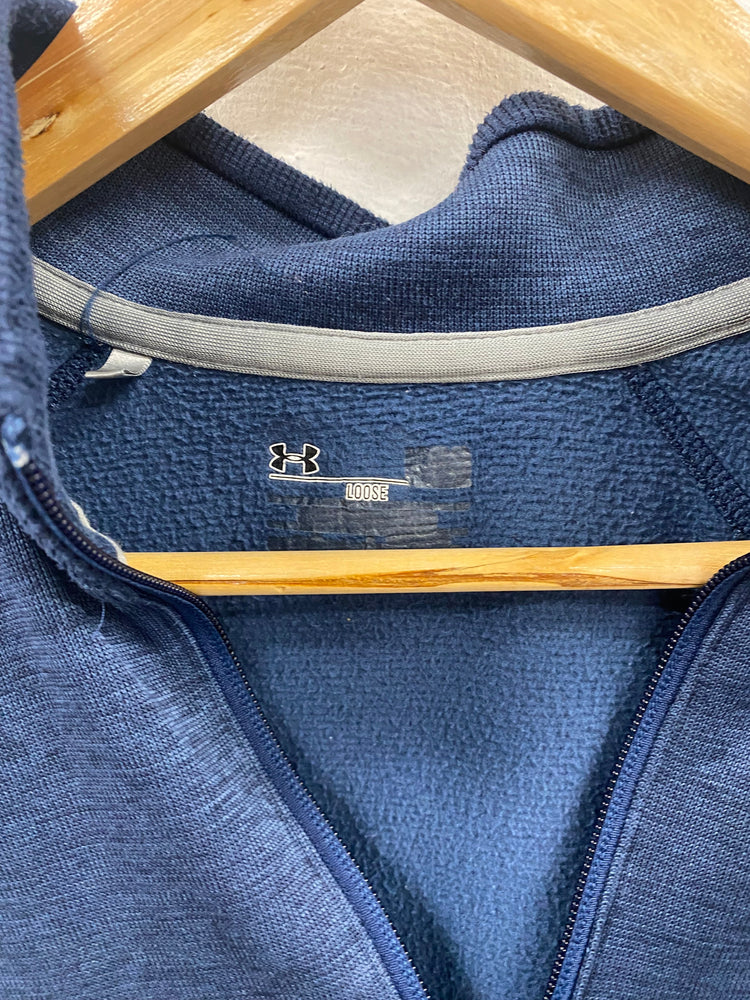 Under Armour Sporty Navy Pullover Size L LC
