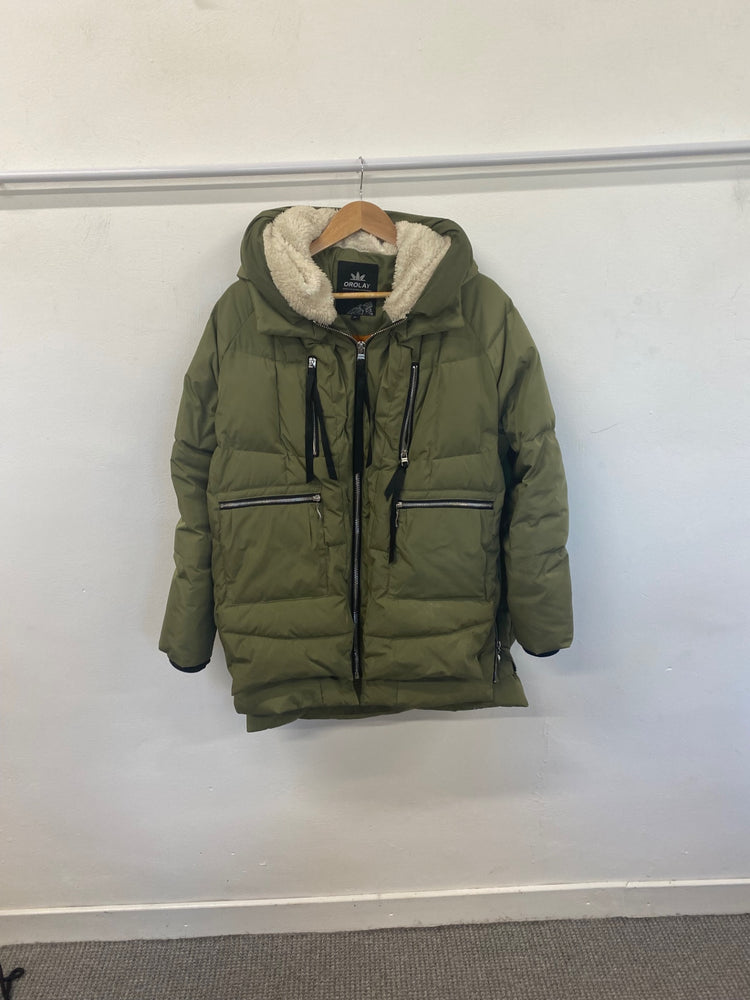 Fabulous Orolay Puffer Jacket XL Olive Green