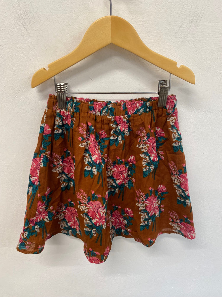 Fabulous Pink Chicken Skirt 7 years Brown DM002