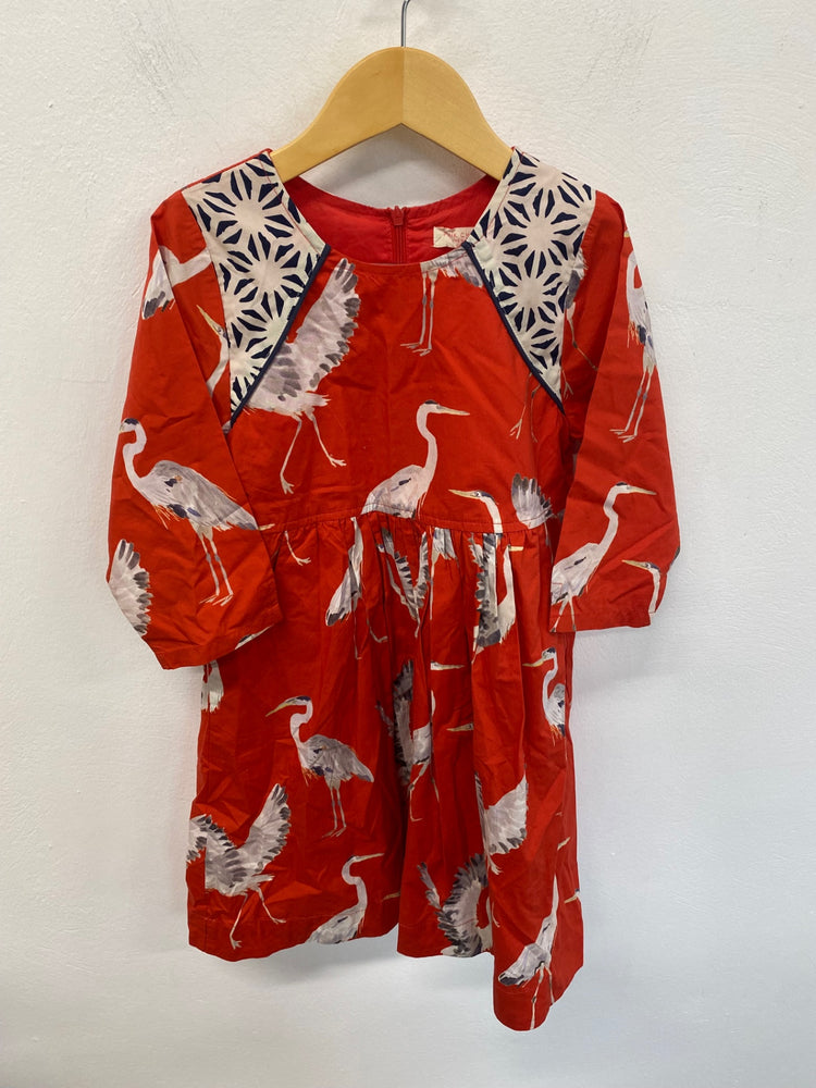 Fabulous Pink Chicken girls Dress 7 years Red DM002