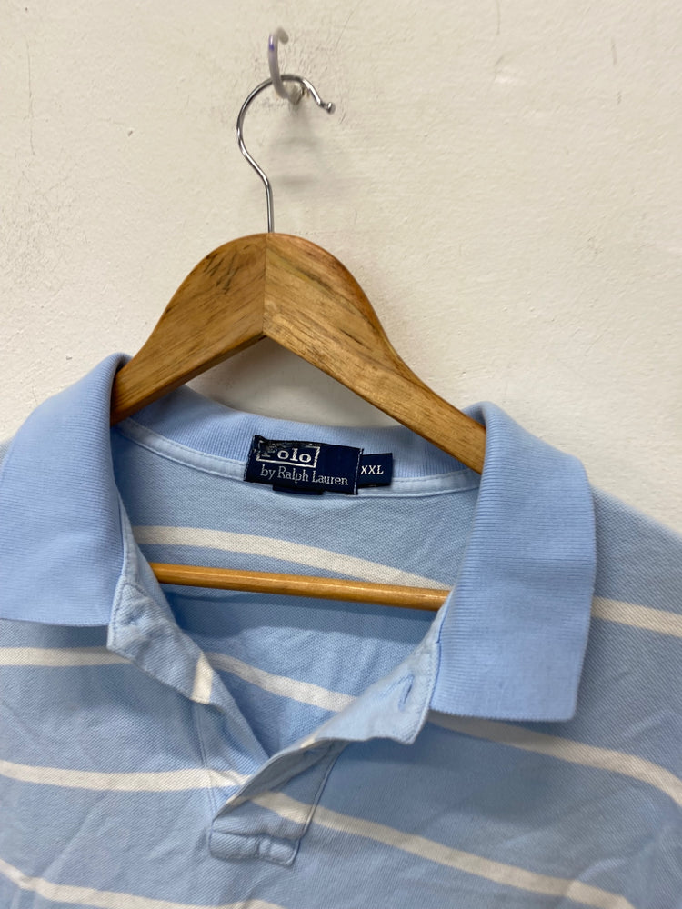Fabulous Ralph Lauren Polo Shirt XXL Light Blue KM001