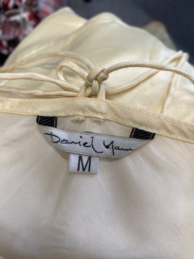 Fabulous Daniel yam Dress M Yellow summer WLH01