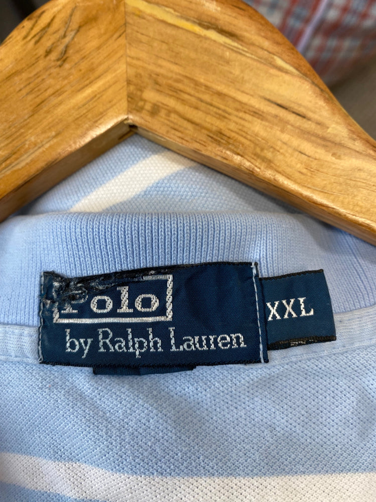 Fabulous Ralph Lauren Polo Shirt XXL Light Blue KM001