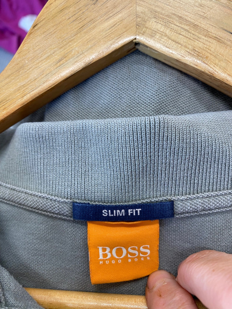 Fabulous BOSS Orange Label Polo Shirt XXL Olive Green kM001