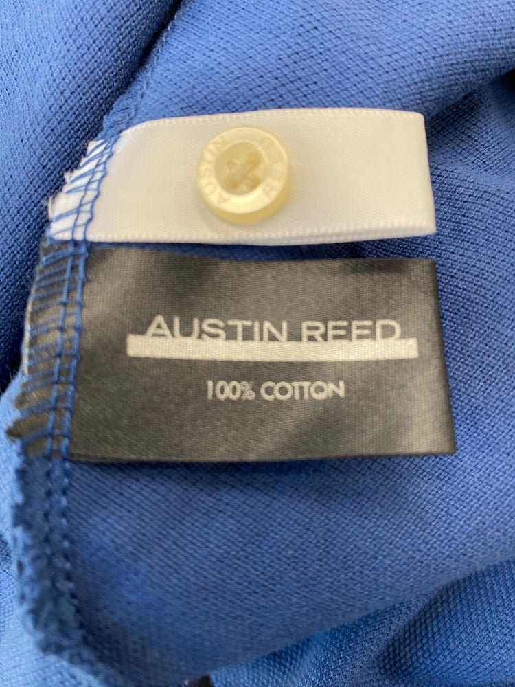 Fabulous Austin Reed Polo Shirt XL petrol blue classic KM001