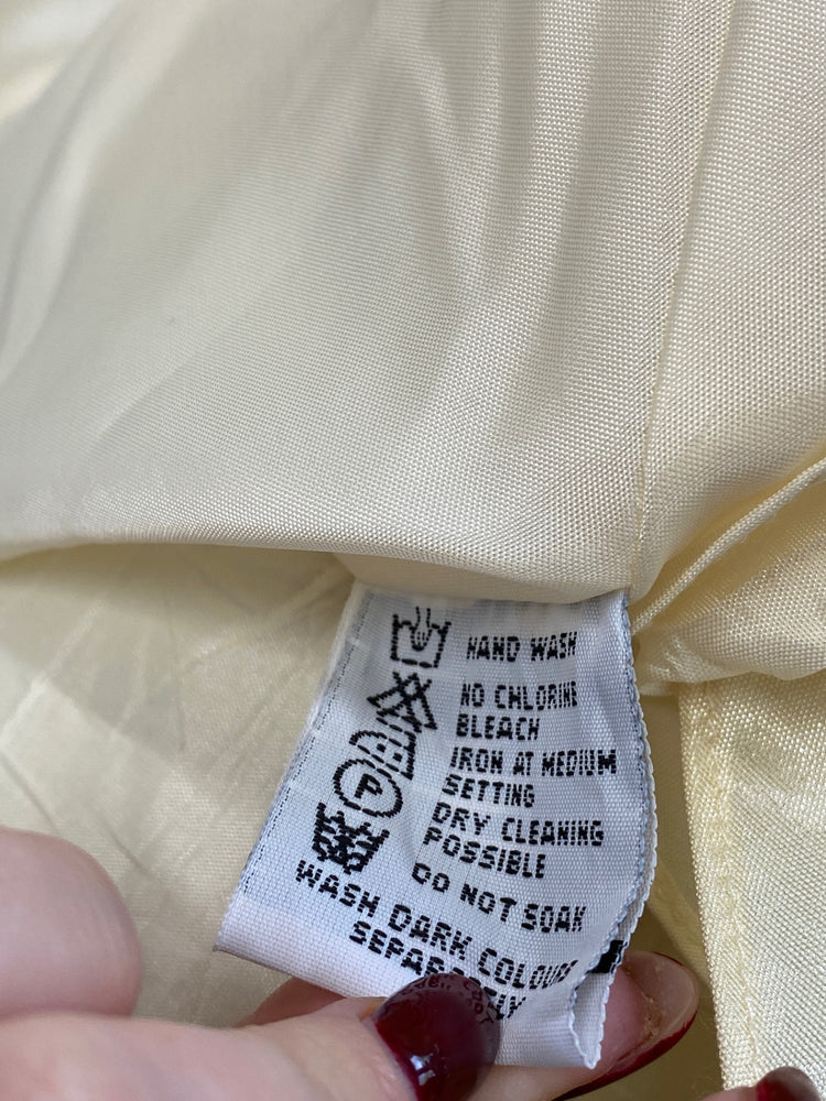 Fabulous Daniel yam Dress M Yellow summer WLH01