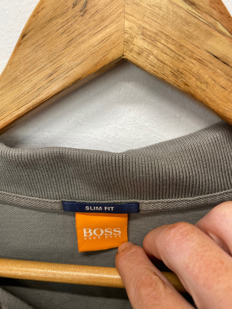 Fabulous BOSS Orange Label Polo Shirt XXL Olive Green kM001