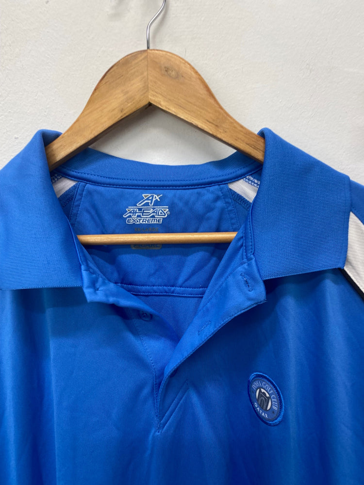 Fabulous Doha Golf Club Qatar Polo Shirt XXL Blue LK006