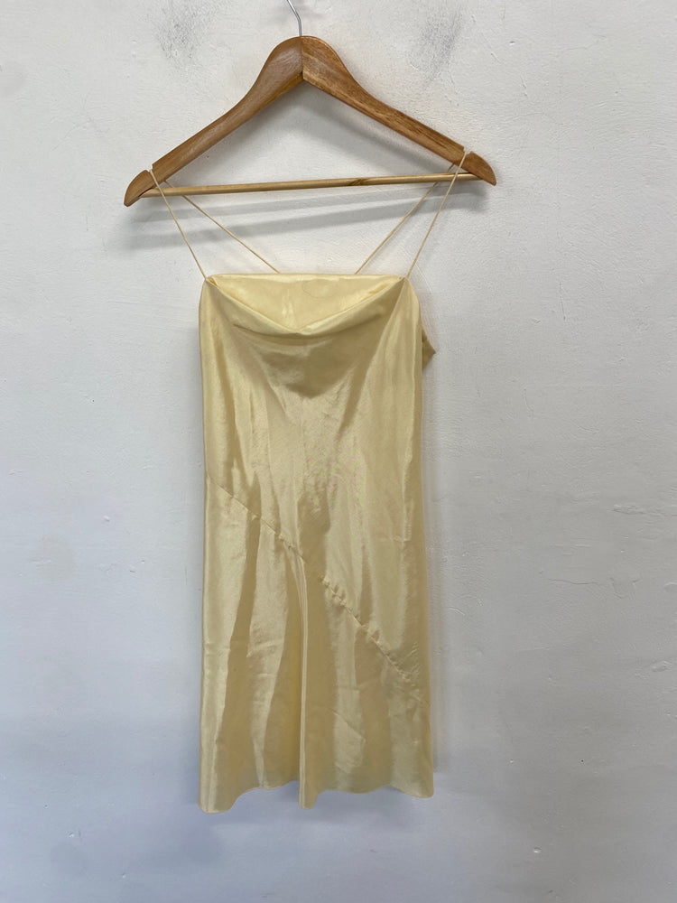 Fabulous Daniel yam Dress M Yellow summer WLH01