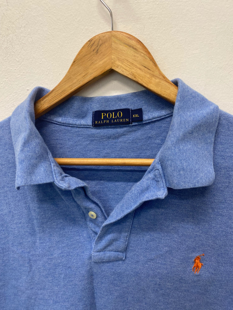 Fabulous Polo Ralph Lauren Classic Polo Shirt XXL Light Blue KM001