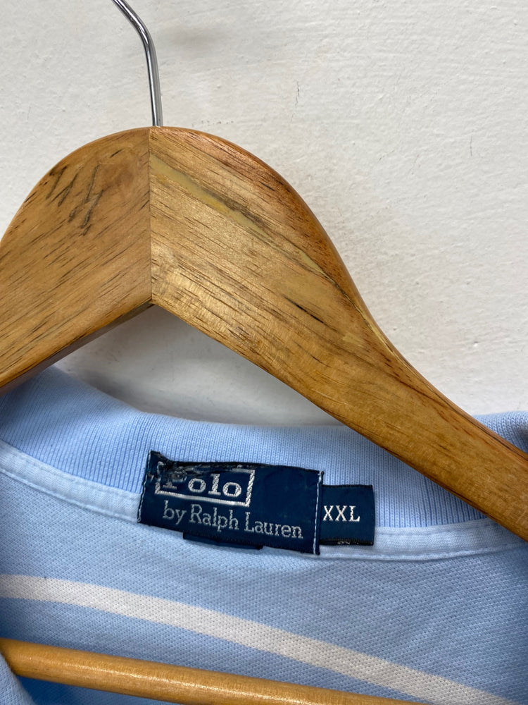 Fabulous Ralph Lauren Polo Shirt XXL Light Blue KM001