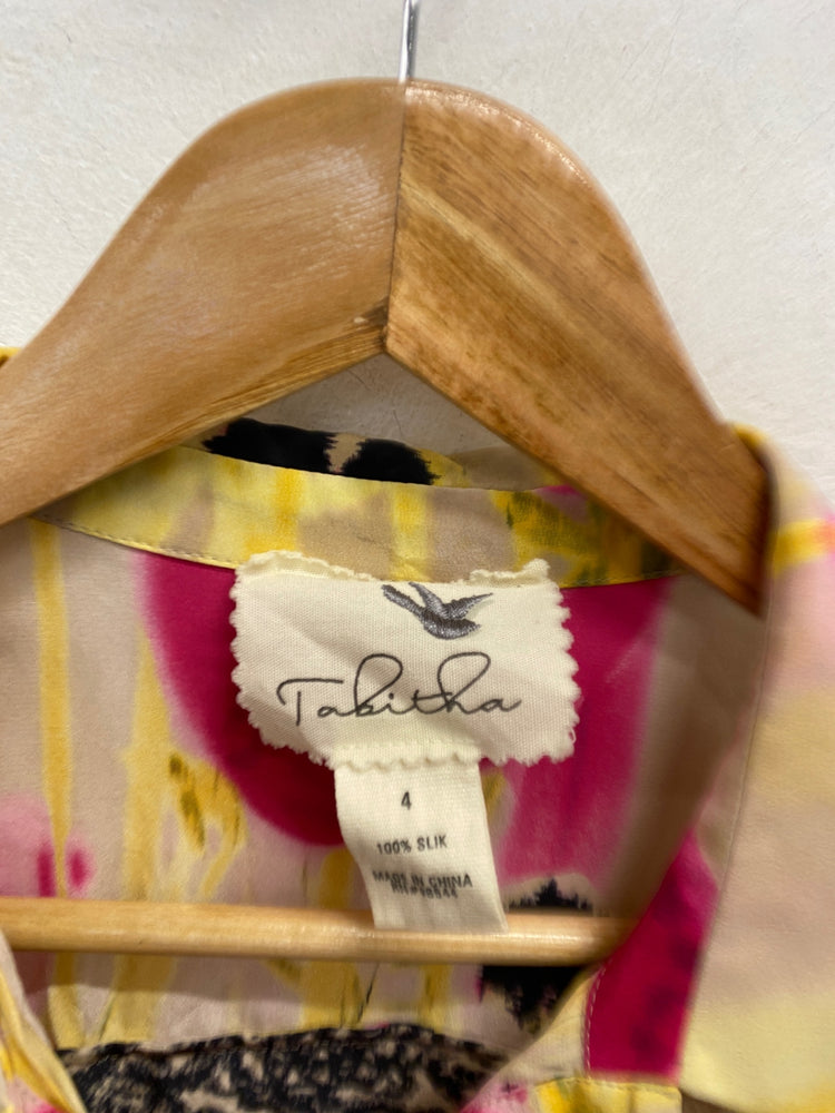 Fabulous Tabitha Dress UK 8 Multicolor summer tie waist WLH01