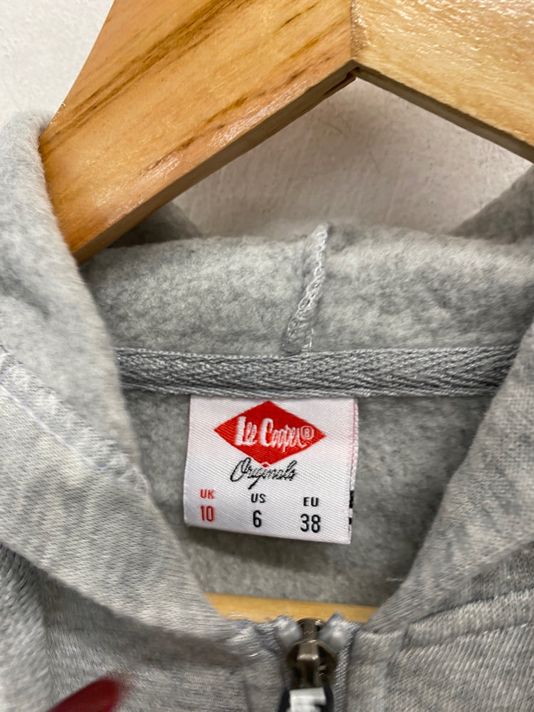 Fabulous Lee Cooper Hoodie UK 10 Gray casual WLH01