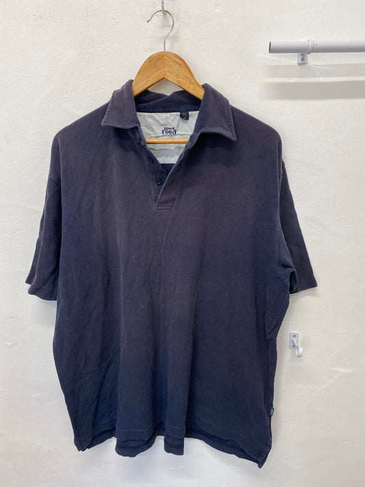 Fabulous Sport Reed Polo Shirt XL Navy Blue Golf top KM001