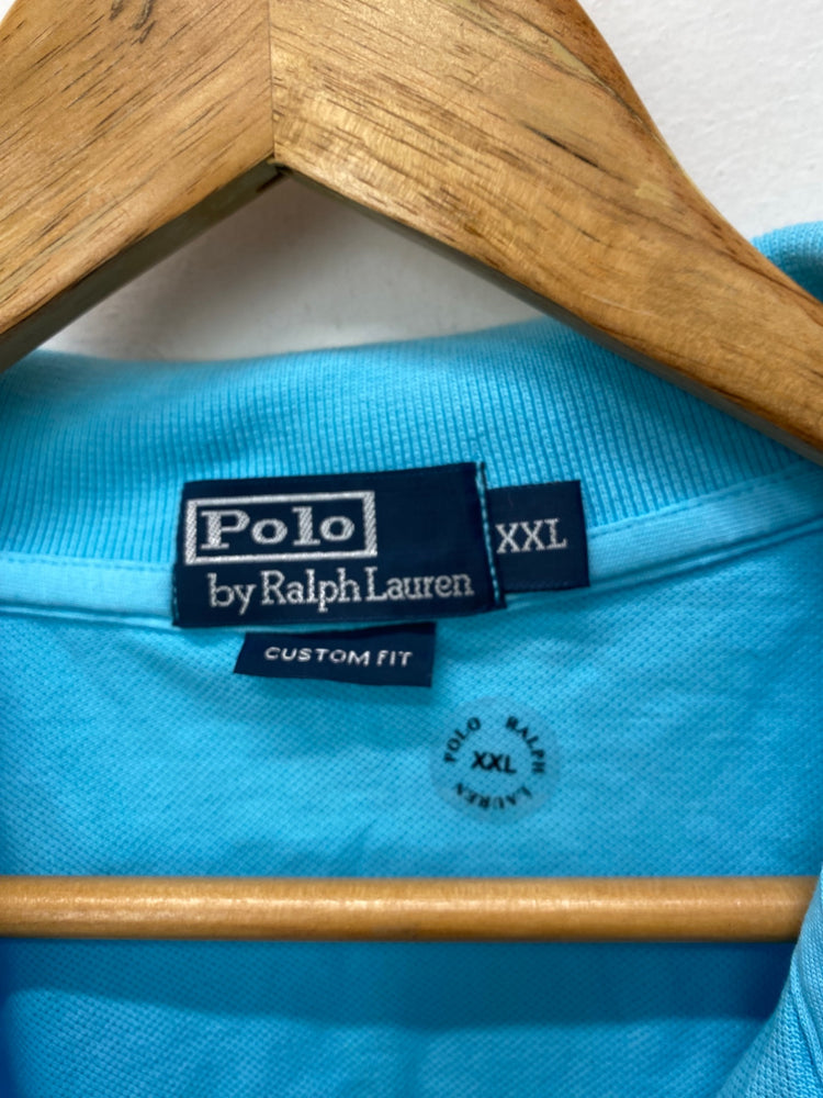 Fabulous Polo Ralph Lauren Polo Shirt XXL Light Blue KM001