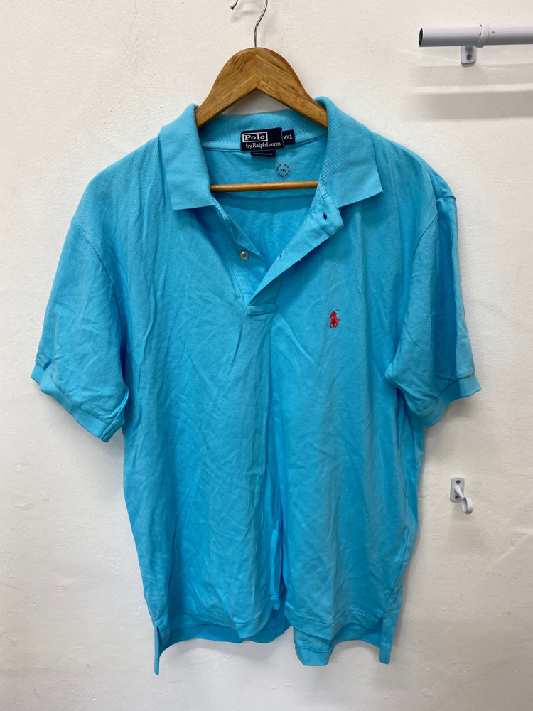 Fabulous Polo Ralph Lauren Polo Shirt XXL Light Blue KM001