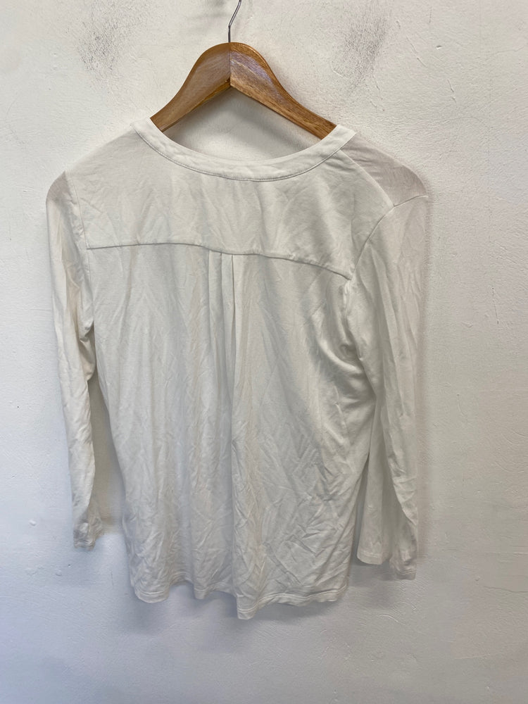 Fabulous Hobbs Top S White casual summer WLH01