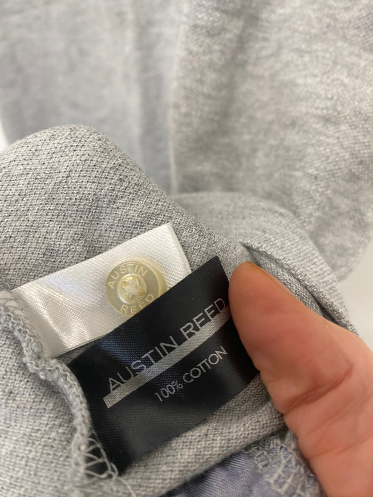 Fabulous Austin Reed Polo Shirt XL classic fit Soft Grey KM001
