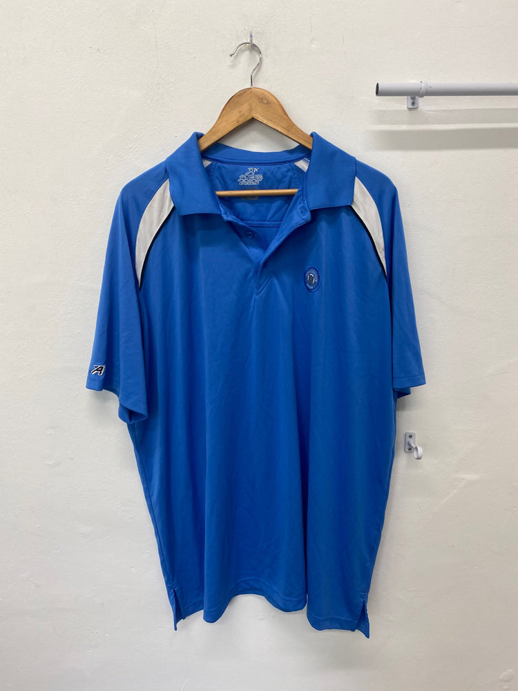 Fabulous Doha Golf Club Qatar Polo Shirt XXL Blue LK006