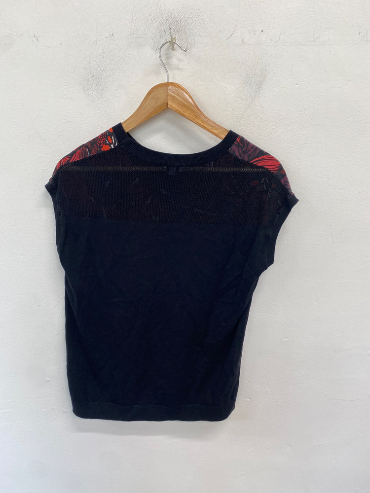 Fabulous Jigsaw T-Shirt Uk s Red/Black silk WLH01