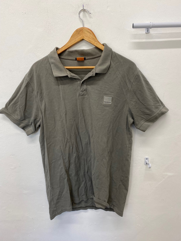 Fabulous BOSS Orange Label Polo Shirt XXL Olive Green kM001