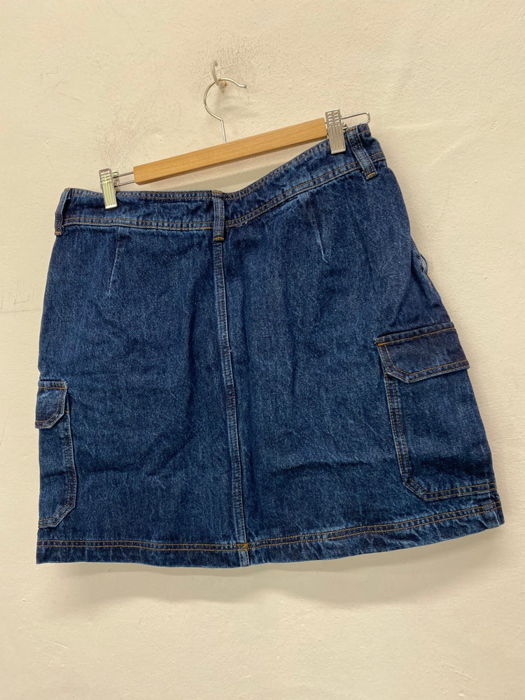 Fabulous V by Very Mini Skirt 16 Dark Blue BNWT LB001