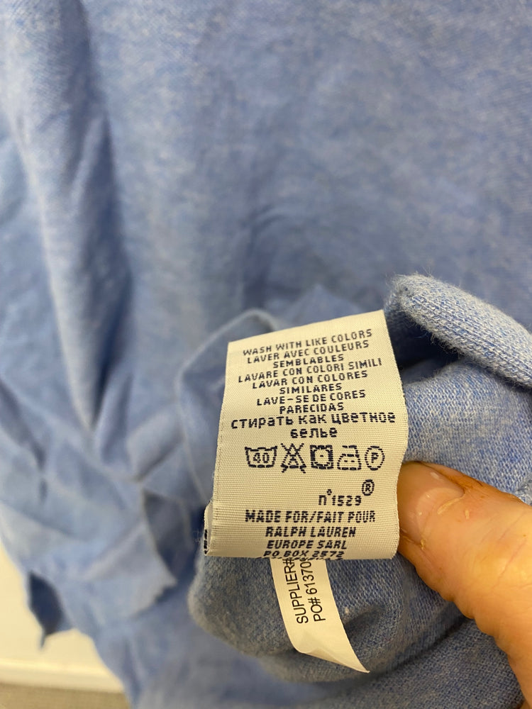 Fabulous Polo Ralph Lauren Classic Polo Shirt XXL Light Blue KM001