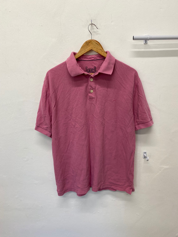 Fabulous Austin Reed Polo cotton Shirt XXL Pink KM001