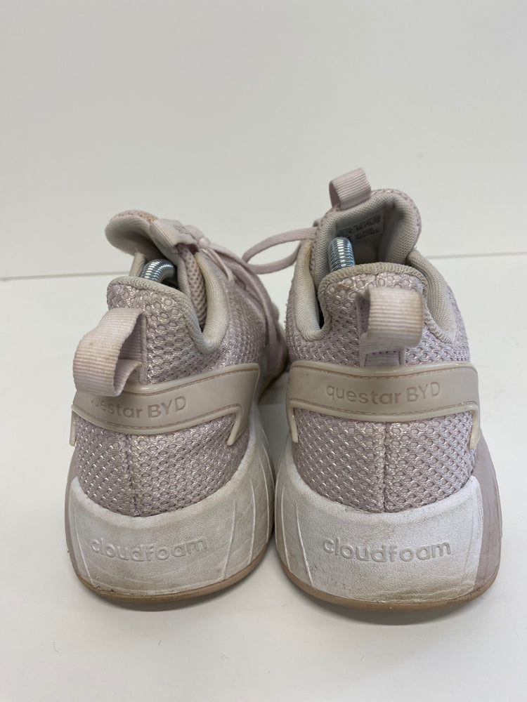 Fabulous Adidas Questar BYD Sneakers cloudfoam Orthalite UK8 Light Pink LK006