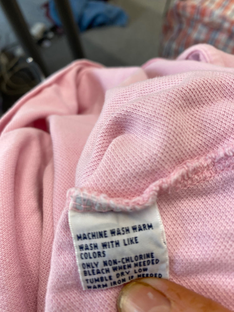 Fabulous Polo Ralph Lauren Polo Shirt Custom Fit XXL Pink KM001