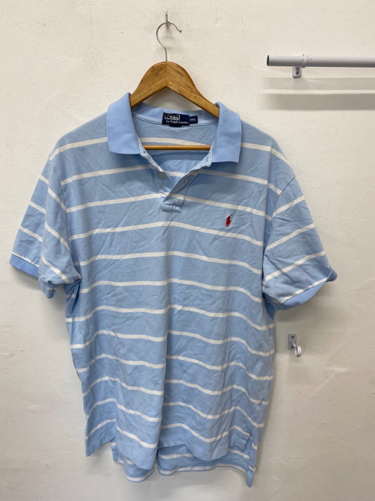 Fabulous Ralph Lauren Polo Shirt XXL Light Blue KM001
