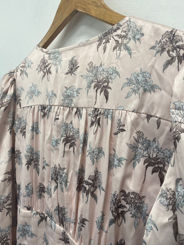 Fabulous Lace & Beads Midi Dress S Blush Pink RG020