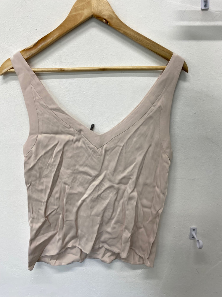 Fabulous MINI VELVET Camisole UkXS oyster blocked detail RG020