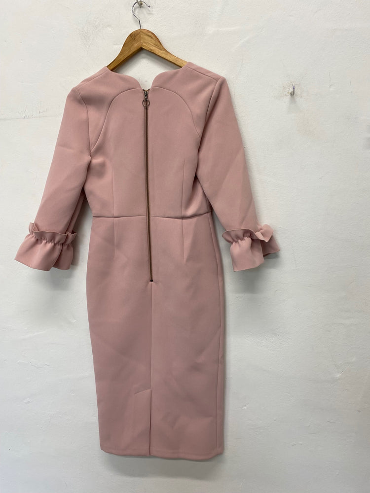 Fabulous Autograph Formal Dress Uk8 Blush Pink Occasion Events RG020