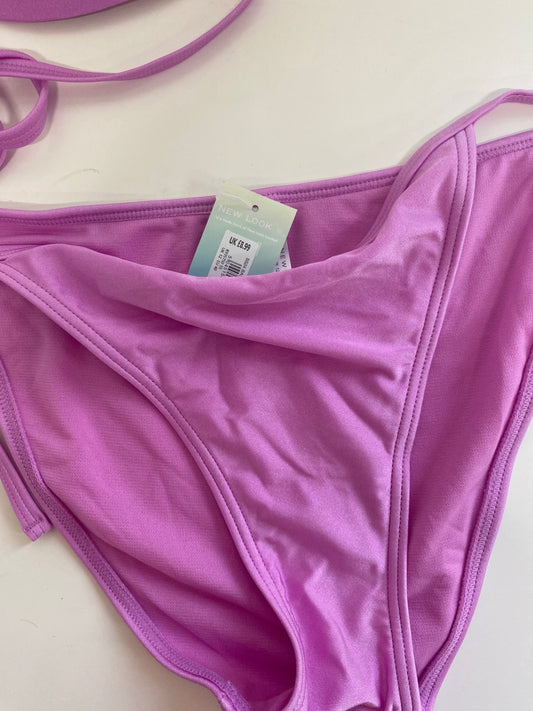 Fabulous New Look Bikini Uk 12 Pink RG020