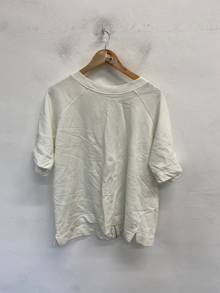 Fabulous River island Sweatshirt M Cream casual wear RG020