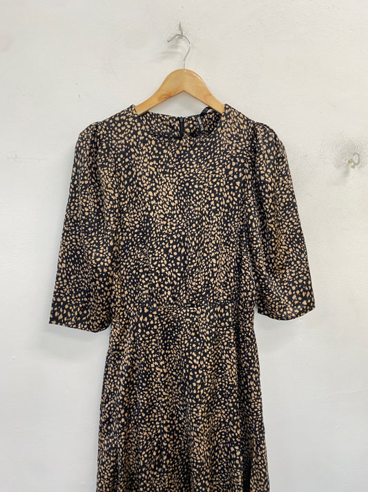 Fabulous Elli white Dress S Black and beige