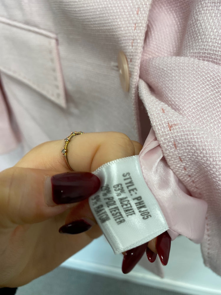 Gorgeous Personal Choice Skirt suit textured UK 16 Light pink Formal KM001