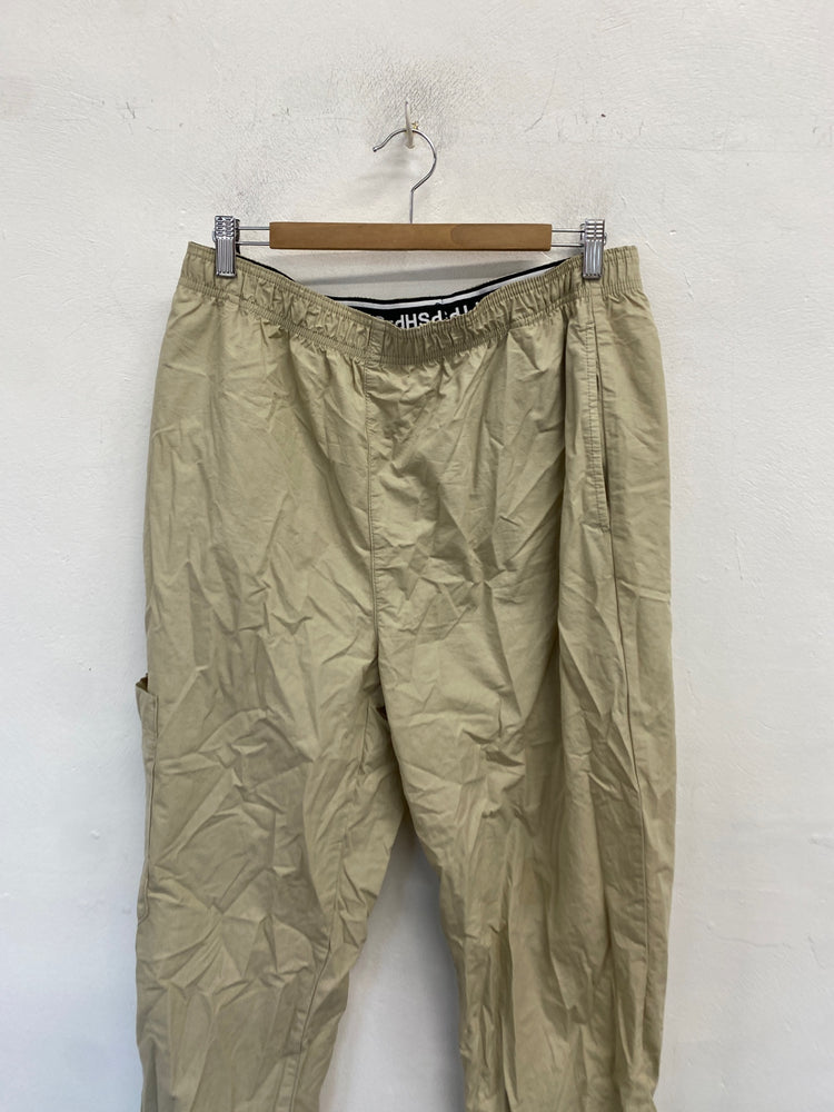 Gorgeous Topshop Cargo trousers UK 16 Beige everyday casual DF001