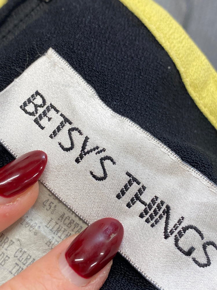 Gorgeous Betsys things Dress UK 16 colour block office wear dress KM001