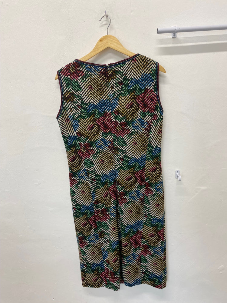 Gorgeous Caroline Charles Dress uk16 Multicolored classic shift occasion Party KM001