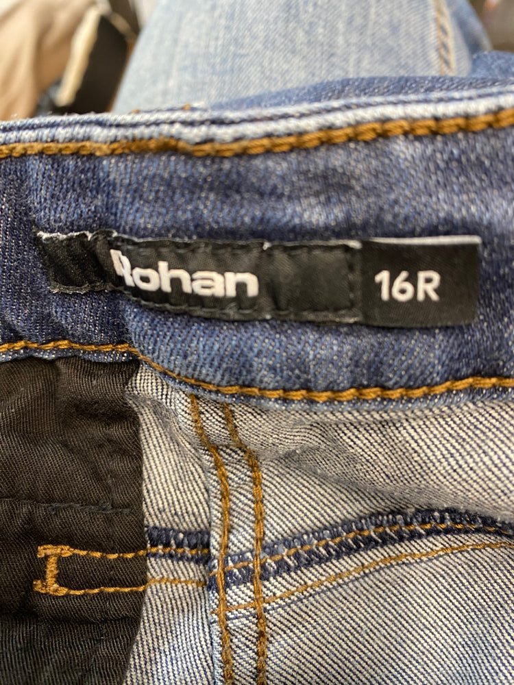 Stunning Rohan Jeans 12 R Light Blue tapered KM001