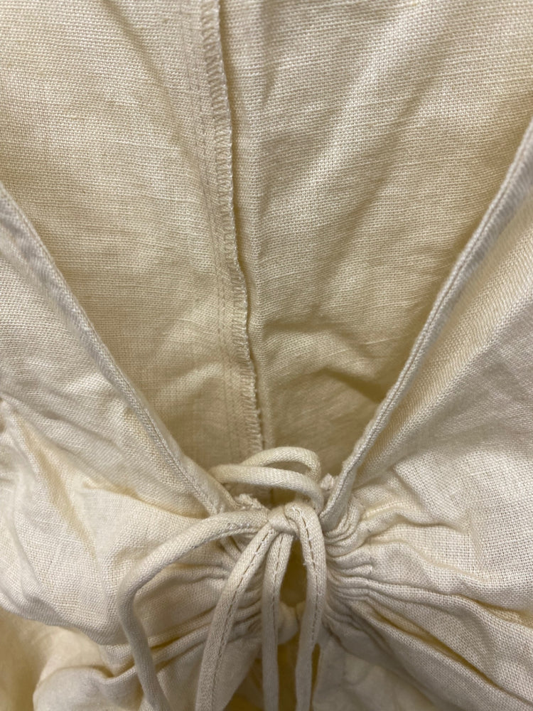 Gorgeous Collusion Tie front top Uk10 Beige