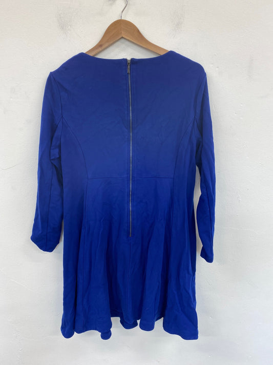 Gorgeous Marks & Spencers Mini dress UK 16 Cobalt Blue KM001