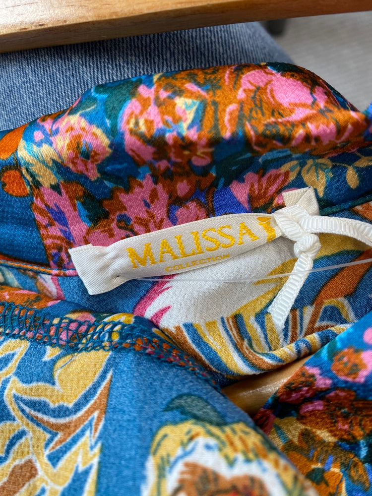 Stunning Malissa J Tunic Dress One Size Multi-colored shirt top KM001