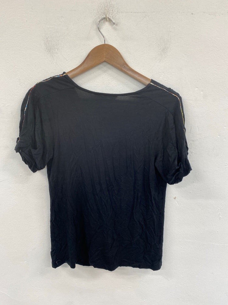 Stunning Paul Smith Black Label Jersey Top L Black KM001