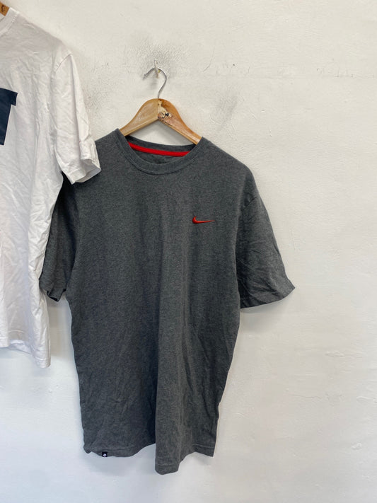 Classic duo Nike T-Shirt uk XL White grey KM001 #5